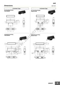 A4E-C211VA Datasheet Page 3