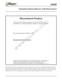 A5350CA-T Datasheet Cover