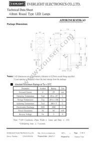 A593B/2SUR/S530-A3 Datasheet Page 2