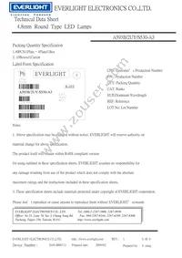 A593B/2UY/S530-A3 Datasheet Page 6