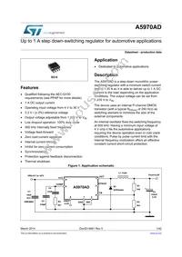 A5970AD Datasheet Cover