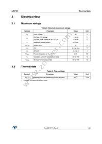 A5974DTR Datasheet Page 5