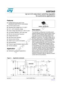 A5975ADTR Datasheet Cover