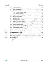 A5975ADTR Datasheet Page 3