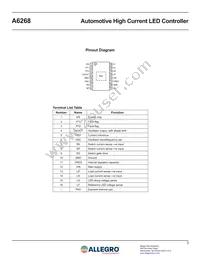 A6268KLPTR-T Datasheet Page 3