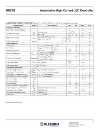 A6268KLPTR-T Datasheet Page 5