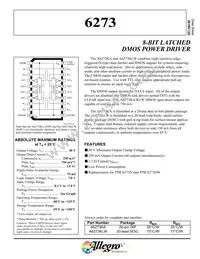 A6273KLWTR Datasheet Page 2