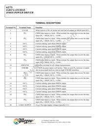 A6273KLWTR Datasheet Page 7