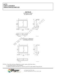 A6273KLWTR Datasheet Page 9