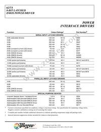 A6273KLWTR Datasheet Page 11