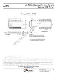A6276SLWTR-T Datasheet Page 13