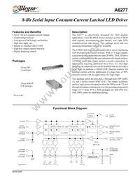 A6277EA-T Datasheet Cover