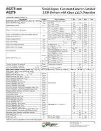 A6279ELWTR-T Datasheet Page 4