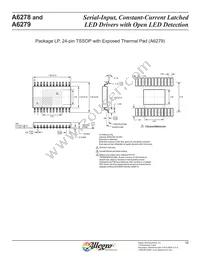 A6279ELWTR-T Datasheet Page 16