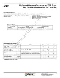 A6285EETTR-T Datasheet Page 2