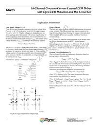 A6285EETTR-T Datasheet Page 12