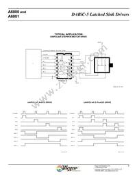 A6801SLW-T Datasheet Page 7