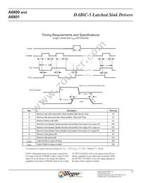 A6801SLWTR-T Datasheet Page 5