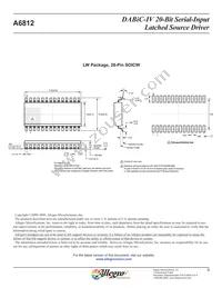 A6812SLWTR-T Datasheet Page 9