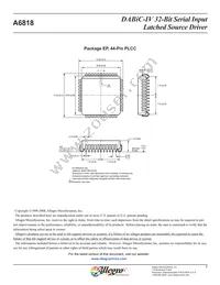 A6818SEPTR-T Datasheet Page 7