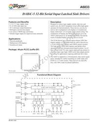 A6833SEPTR-T Datasheet Page 2