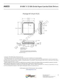 A6833SEPTR-T Datasheet Page 7