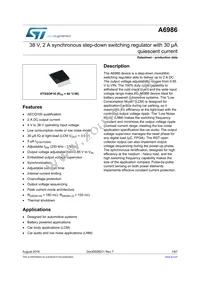 A6986 Datasheet Cover