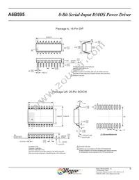 A6B595KLWTR-T Datasheet Page 9