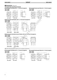 A6KS-164RF-R100 Datasheet Page 4