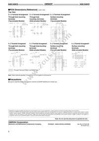 A6KS-164RF-R100 Datasheet Page 8