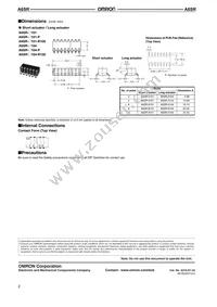 A6SR-6101 Datasheet Page 2