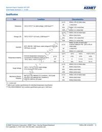 A700D107M006ATE015 Datasheet Page 3