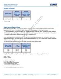 A700V227M002ATE007 Datasheet Page 9