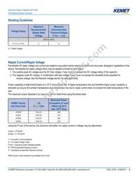 A700W107M002ATE016 Datasheet Page 9