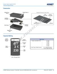 A700W107M002ATE016 Datasheet Page 12