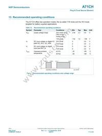 A7102CHTK2/T0BC2CJ Datasheet Page 17