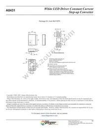 A8431EEHTR-T Datasheet Page 11