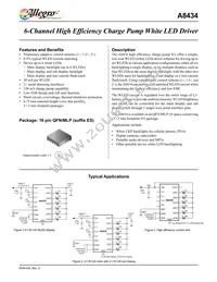 A8434EESTR-T Datasheet Cover