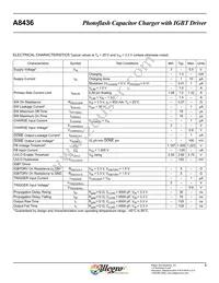 A8436EEJTR-T Datasheet Page 5