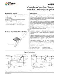 A8439EEJTR-T Datasheet Page 2