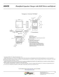 A8439EEJTR-T Datasheet Page 15