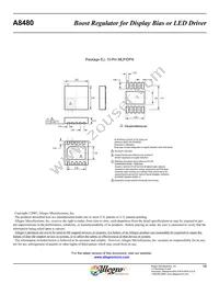 A8480EEJTR-T Datasheet Page 17