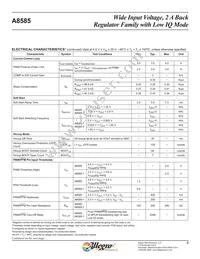 A8585KLKTR-T Datasheet Page 8