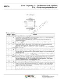 A8670EESTR-T Datasheet Page 5