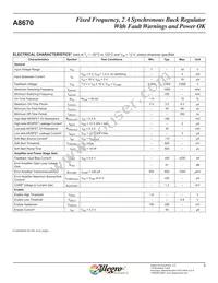 A8670EESTR-T Datasheet Page 6