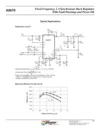 A8670EESTR-T Datasheet Page 21