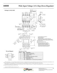 A8698ELJ-T Datasheet Page 12