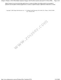 A8724EEJTR-T Datasheet Page 2