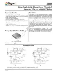 A8735EEETR-T Datasheet Page 2