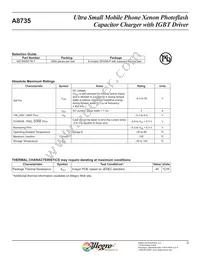 A8735EEETR-T Datasheet Page 3